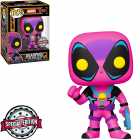 Funko Pop Marvel Black Light Exclusive - Deadpool 801