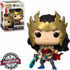 Funko Pop Wonder Woman 80 Years Exclusive - Wonder Woman (death Metal) 385