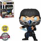 Funko Pop Mortal Kombat Movie Exclusive - Sub-zero 1057 (glows In The Dark)