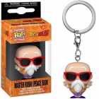 Chaveiro Funko Pocket Pop Keychain Dragon Ball Z - Master Roshi (peace Sign)