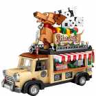 Miniatura de Montar Loz - Hot Dog Car 1116