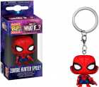 Chaveiro Funko Pocket Pop Keychain Marvel What If...? - Zombie Hunter Spidey