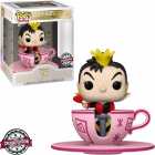 FUNKO POP DISNEY WALT DISNEY WORLD 50TH ANNIVERSARY - QUEEN OF HEARTS AT THE MAD TEA PARTY ATTRACTION 1107 (DELUXE)