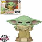Funko Pop Star Wars The Mandalorian Exclusive - Grogu Using The Force 477