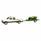 CAMINHONETE ERTL - JOHN DEERE 35191P PICKUP HAULING SET (37510)