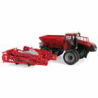 Trator Ertl Tomy Prestige Collection - Case Ih Trident 5550 Combination Applicator - Escala 1/64 (44182)