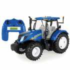 TRATOR ERTL TOMY - NEW HOLLAND T6.180 FULL FUNCTION RADIO CONTROL TRACTOR - ESCALA 1/16 (47322)