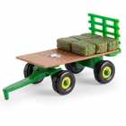 Trator Ertl - John Deere Hay Wagon - Escala 1/64 (45802)