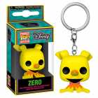 Chaveiro Funko Pocket Pop Keychain Disney The Nightmare Before Christmas Blacklight - Zero