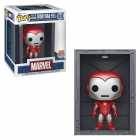 FUNKO POP MARVEL IRON MAN EXCLUSIVE - HALL OF ARMOR: IRON MAN MODEL 8 SILVER CENTURION 1038