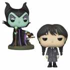 FUNKO POP WEDNESDAY WANDINHA 1309 & DISNEY VILLAINS MALEFICENT 1082