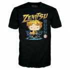Camiseta Funko Tees Demon Slayer: Kimetsu No Yaiba: Zenitsu - Tamanho M