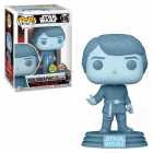 FUNKO POP STAR WARS: RETURN OF THE JEDI 40TH ANNIVERSARY EXCLUSIVE - HOLOGRAPHIC LUKE SKYWALKER 615 (GLOWS IN THE DARK)