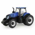 TRATOR ERTL - NEW HOLLAND T6.180 TRACTOR WITH 560 BALER & BALES - ESCALA 1/32 (13966)