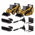 Diecast Masters - Caterpillar 272d2 Skid Steer Loader & 297d2 Compact Track Loader (85693)