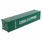 CONTAINER DIECAST MASTERS - DRY GOODS SEA CONTAINER CHINA SHIPPING VERDE - ESCALA 1/50 (91027C)