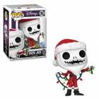 FUNKO POP DISNEY THE NIGHT BEFORE CHRISTMAS 30TH ANNIVERSARY EXCLUSIVE - SANTA JACK 1383 (GLOWS IN THE DARK)