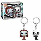 Chaveiro Funko Pop Disney The Night Before Christmas - Sally & Jack 2-pack (73914)