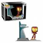 FUNKO POP TOWN MARVEL AVENGERS EXCLUSIVE - AVENGERS TOWER & IRON MAN 35 (GLOWS IN THE DARK)