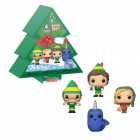 FUNKO POP POCKET ELF TREE HOLIDAY 4-PACK (73918)