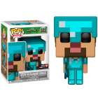 Funko Pop Games Minecraft Exclusive  - Steve In Diamond Armor  322
