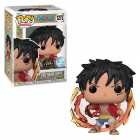 FUNKO POP ANIMATION CHASE ONE PIECE EXCLUSIVE - RED HAWK LUFFY 1273 (GLOWS IN THE DARK)