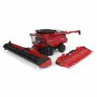 Colheitadeira Ertl Case Ih - 7250 Tracked With Corn & Grain Heads - Escala 1/64 (44327)