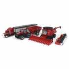 Case Ih - 8250 Combine Harvesting Set - Escala 1/64 (44384)