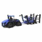 Trator Ertl New Holland - T9.700  Smarttrax Ii & Folding Disc - Escala 1/64 (13995)