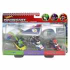 Carro Hot Wheels Mario Kart 3-pack - Yoshi, Waluigi & Mario (9045