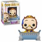 Funko Pop Disney Beauty And The Beast 30th Anniversary Exclusive - Cogsworth In Cobbler Pan 1138