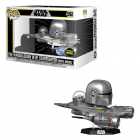 Funko Pop Star Wars: The Mandalorian Exclusive - The Mandalorian In N1 Starfighter (with Grogu) 592