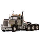 CAMINHO WSI - PETERBILT 379 DAY CAB 8X4 USA BASIC LINE 33-2015 SILVER  - ESCALA 1/50