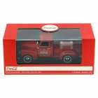 CARRO COCA COLA CHEVY PICKUP COM METAL COOLER 1953 ESCALA 1/43