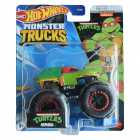 Carro Hot Wheels Monster Trucks: Teenage Mutant Ninja Turtles 1/64 - Michelangelo (hvh72)
