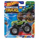 Carro Hot Wheels Monster Trucks - Poison Pinto & Crashable Car (htm31)