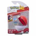 Boneco Jazwares Pokmon Clip 'n' Go Pokeball - Piplup Pokeball (24697)