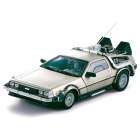 Carro Sun Star de Lorean Back/future I Inox 2711 Escala 1/18 - Bege