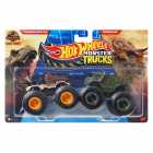 Hot Wheels Monster Trucks - Tyrannosaurus Rex X Triceratops Jcc72 (5430)