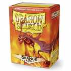 Protetor Cartas Dragon Shield Deck Sleeves - Matte Orange 100 Pcs