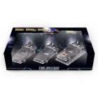 Carro Vitesse Delorean Dmc 12 Back To The Future Ii Set/3 Escala 1/43 - Cinza