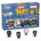 Funko Bitty Pop Marvel Spider-man - Miles Morales 4-pack (85702)