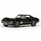 Carro Vitesse Corvette Coupe-tuxedo 1968 Escala 1/43 - Preto