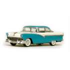 Carro Vitesse Ford Fairlane Bermuda 1956 Escala 1/43 - Azul e Branco