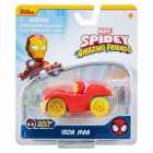 Carrinho Disney Junior: Marvel Spidey And His Amazing Friends - Iron Man (50925)