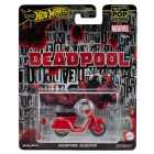 Hot Wheels Premium Marvel Deadpool Scooter (3028)