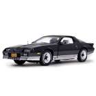 Carro Sun Star Chevrolet Camaro Charcoal 1982 Escala 1/18 - Preto