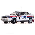 Carro Sun Star Lancia Delta Hf I.16v D.aurio/b.o.1991 Escala 1/18 - Branco