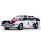 Carro Sun Star Audi Quattro A1 #3 H.mikkola.1983 Escala 1/18 - Branco