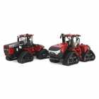 Set Ertl Case Ih Quadtrac 9380 & Quadtrac 715 Quadtrac - Escala 1/64 (44410)